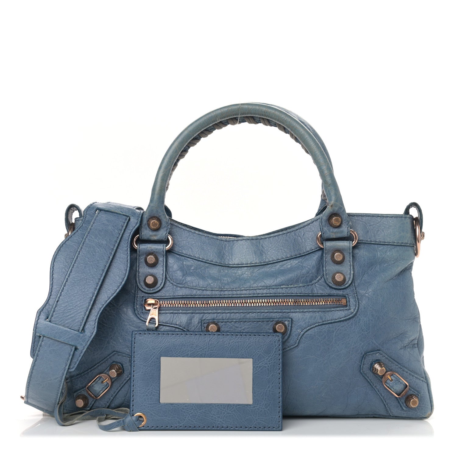Balenciaga Agneau Giant 12 Rose Gold Hardware First Atlantique 1 of 22