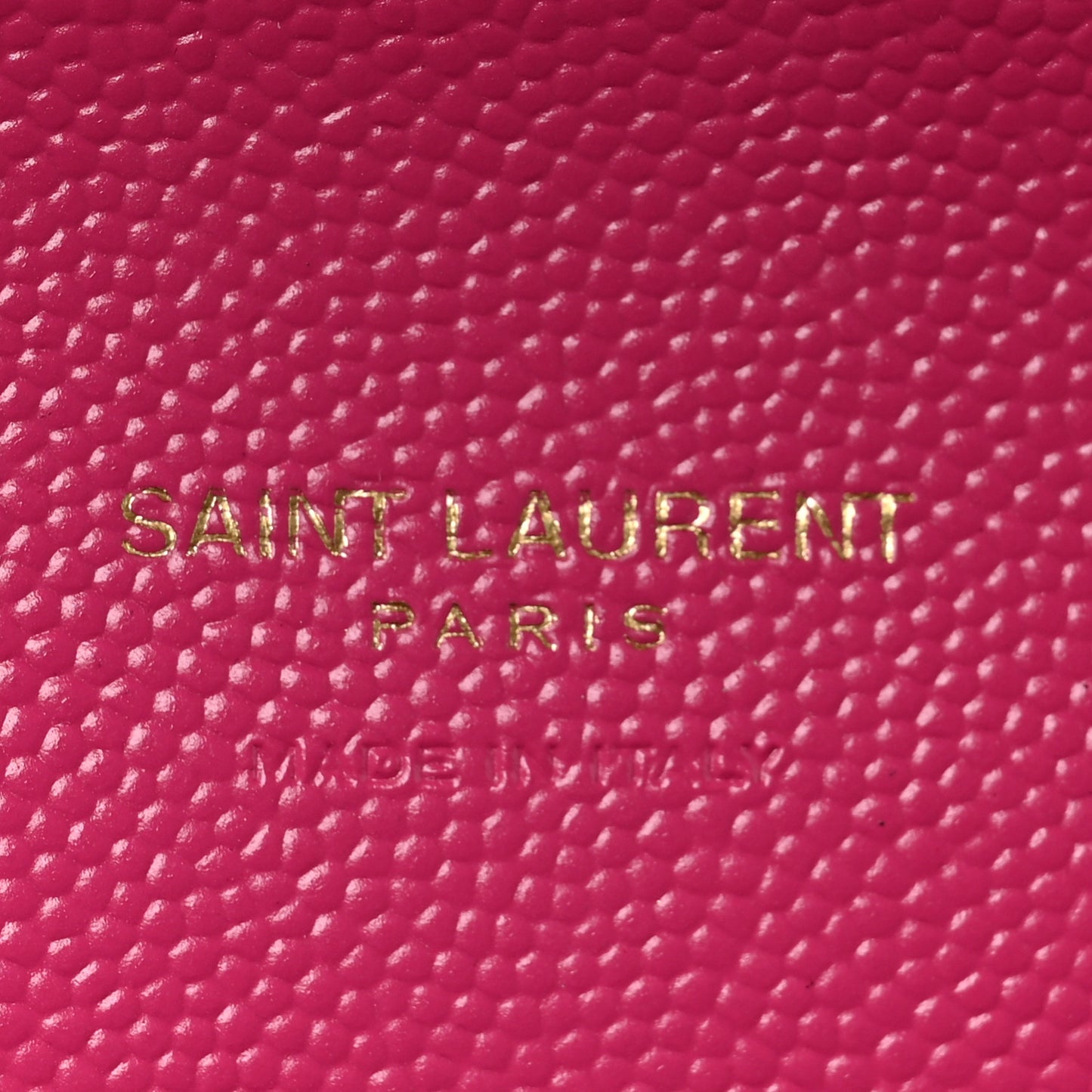 Grain De Poudre Matelasse Chevron Monogram Envelope Clutch Fuxia Couture