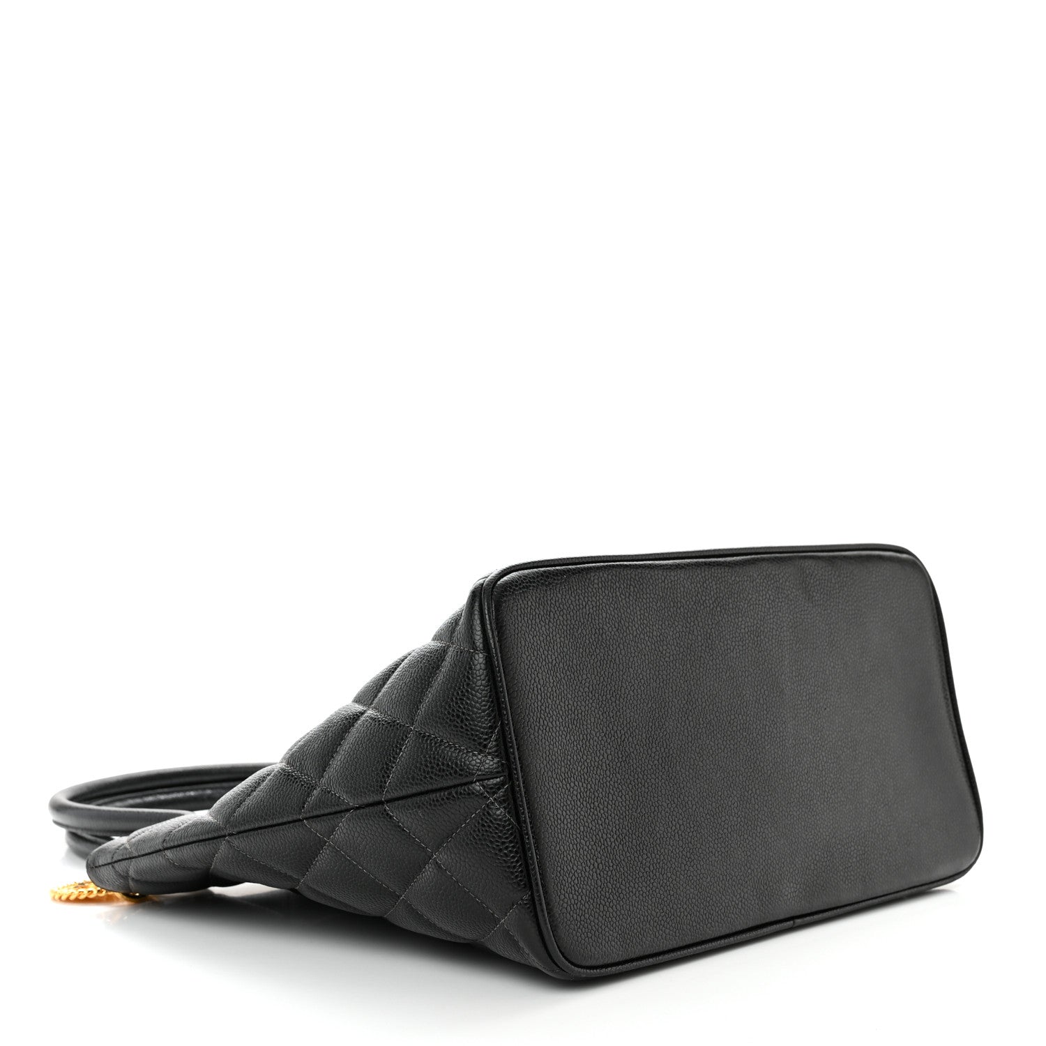 Chanel Caviar Quilted Medallion Tote Black 4 of 10