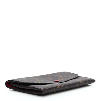 Louis Vuitton Monogram Emilie Wallet Fuchsia 4 of 6