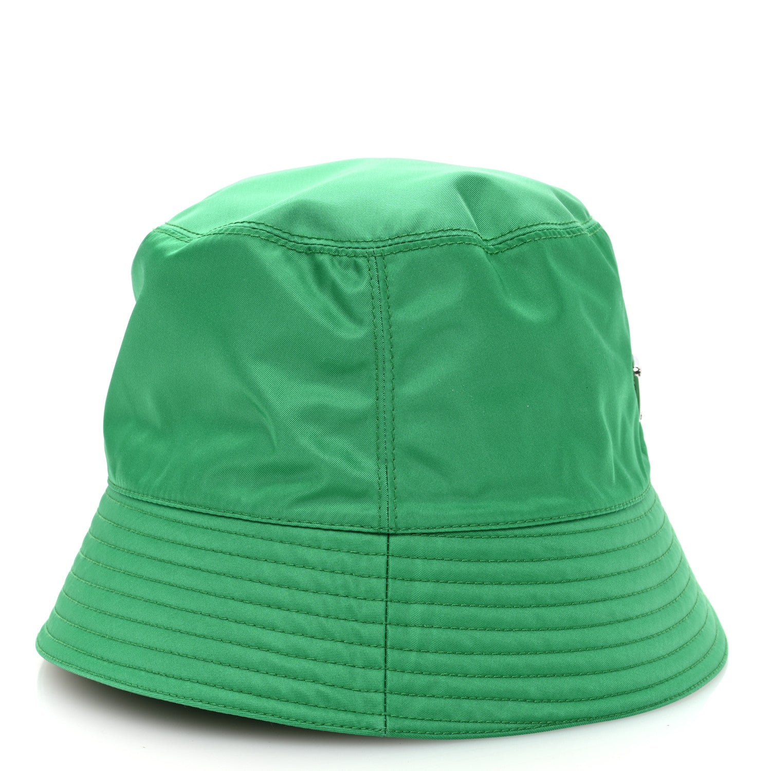Prada Re-Nylon Triangle Womens Bucket Hat M Menta 6 of 8