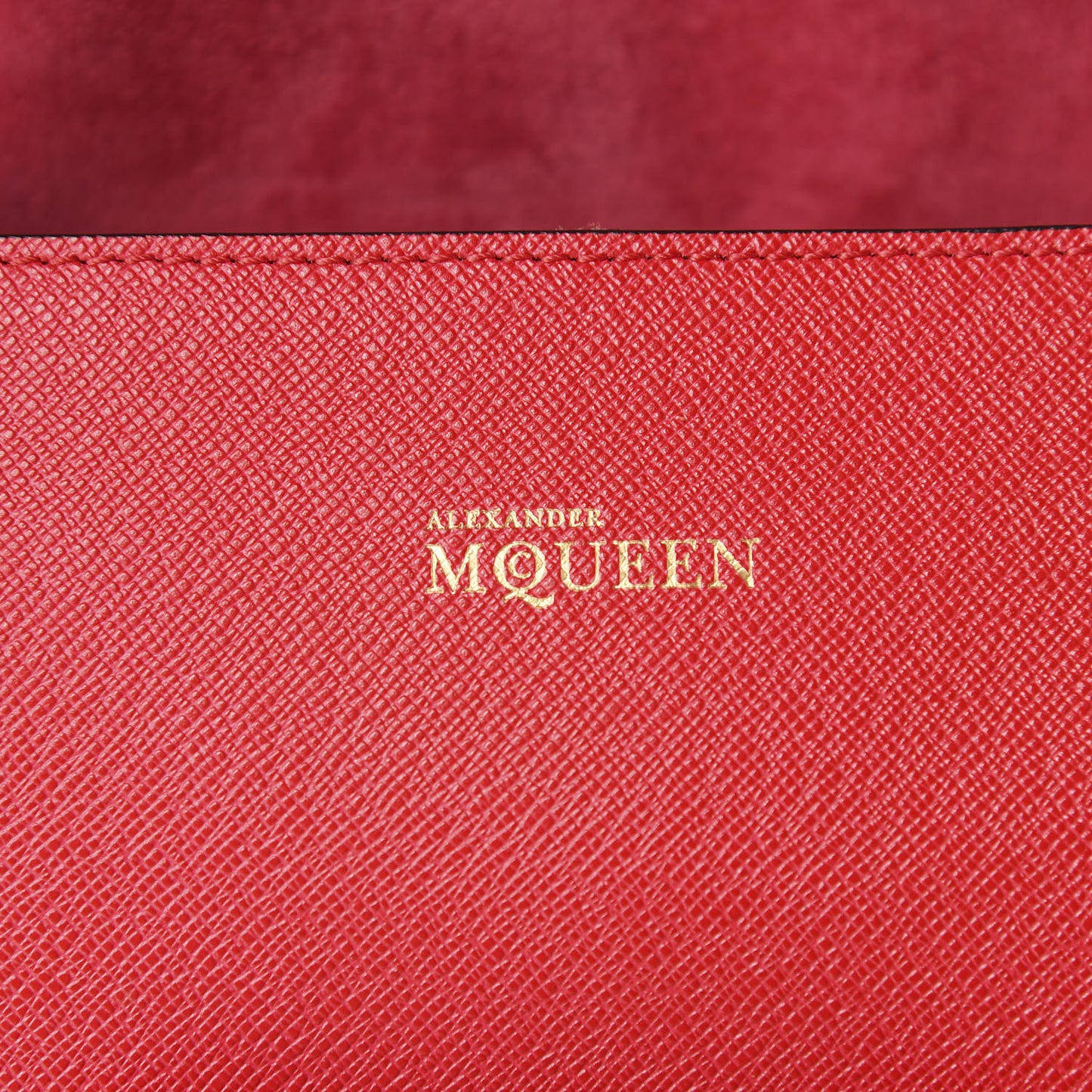 Grained Calfskin Heroine Shoulder Bag Red