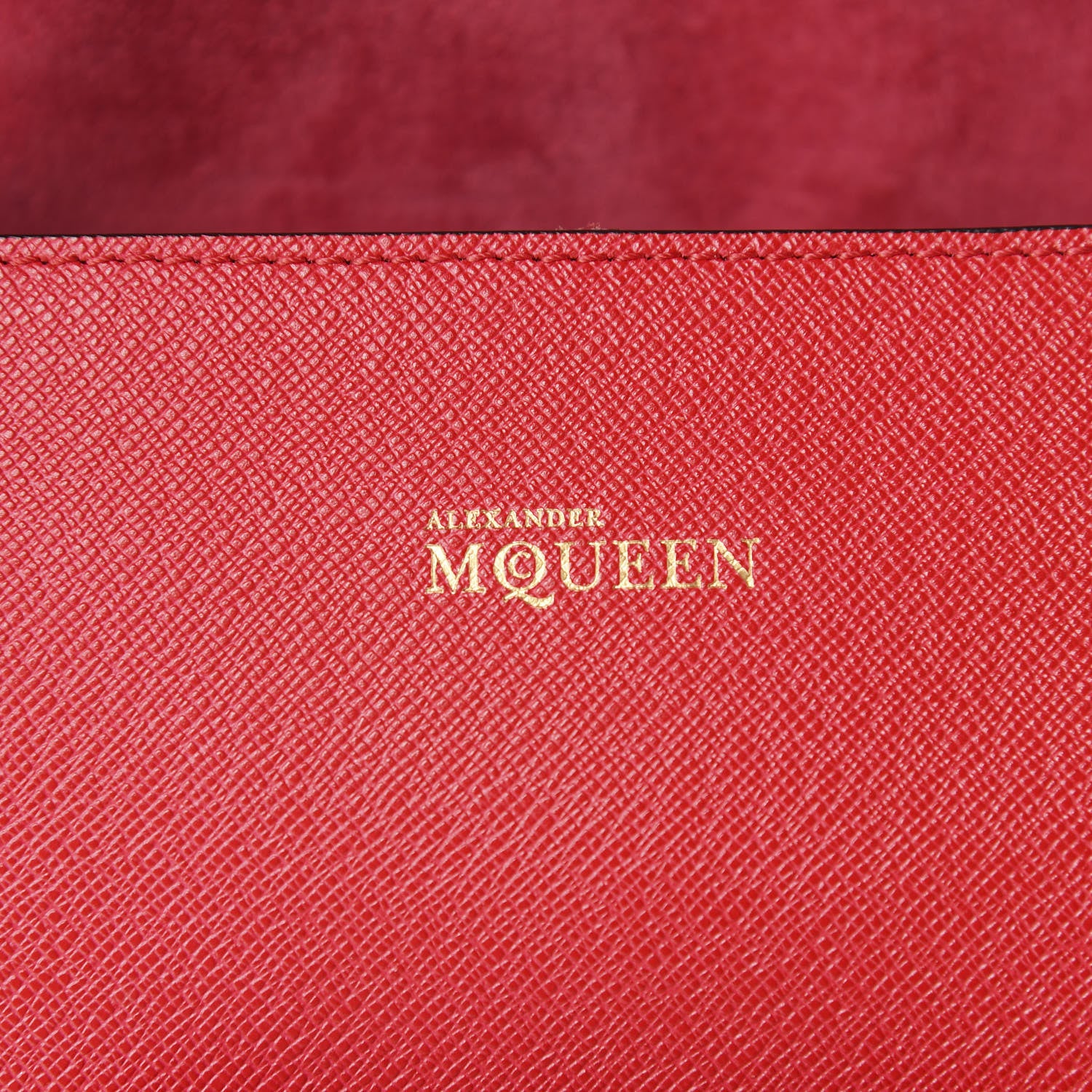 Alexander McQueen Grained Calfskin Heroine Shoulder Bag Red 8 of 12