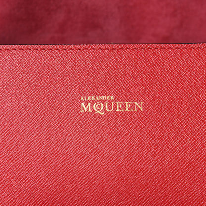 Alexander McQueen Grained Calfskin Heroine Shoulder Bag Red 8 of 12