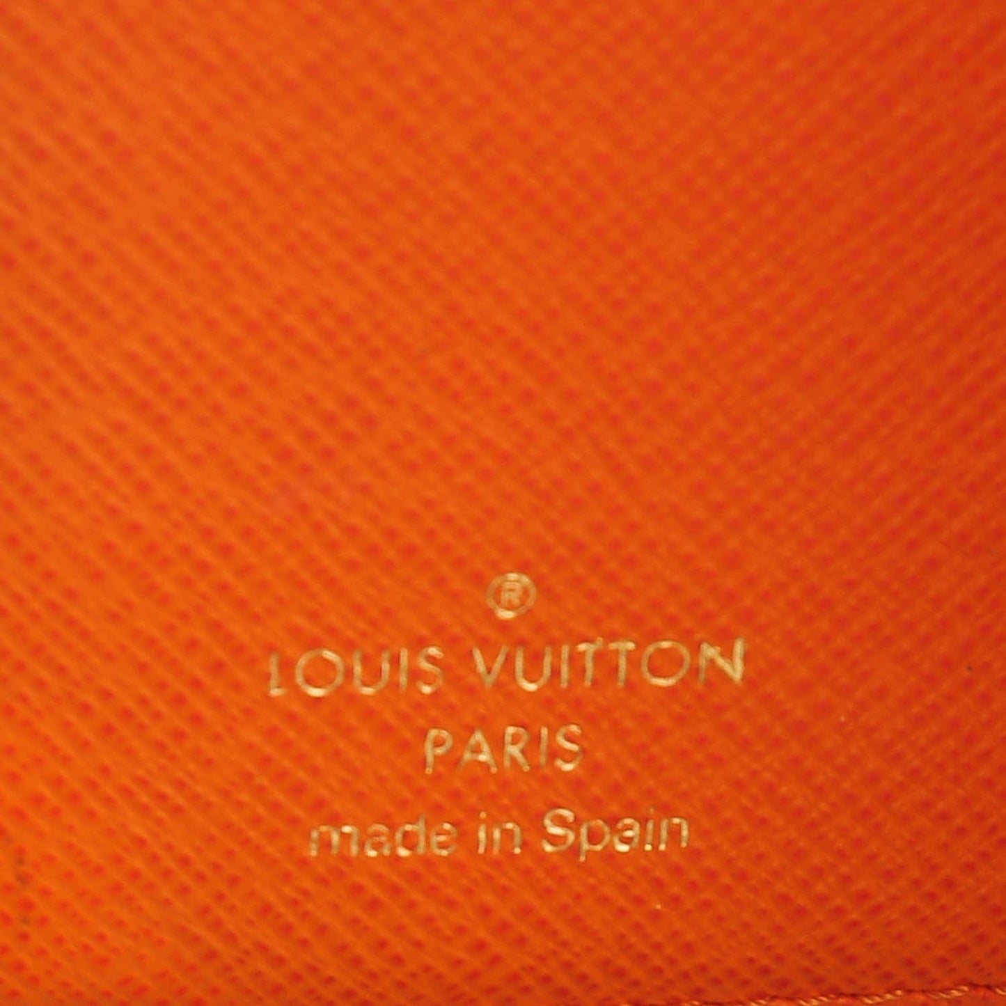 Monogram Koala Small Ring Agenda Orange