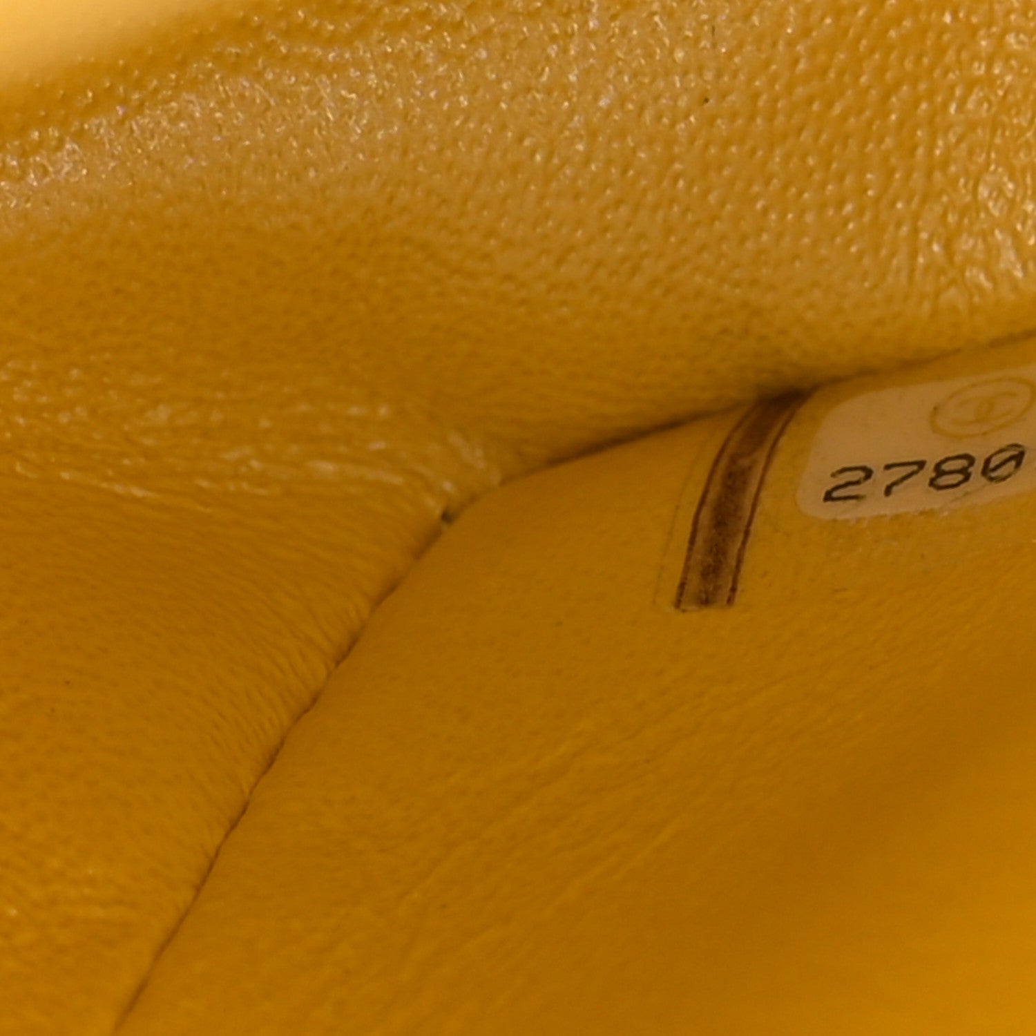 Chanel Iridescent Caviar Quilted Jumbo Double Flap Jaune Yellow 7 of 10