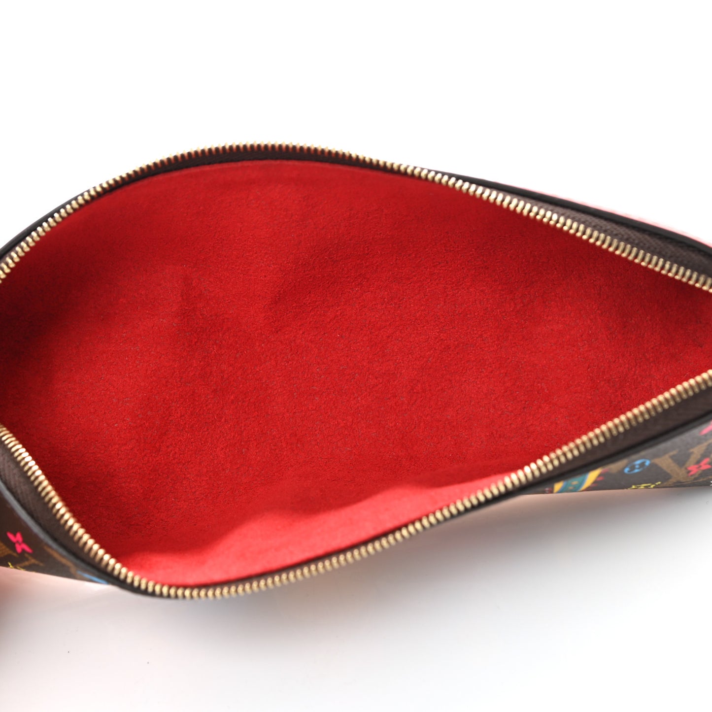 Monogram 2020 Christmas Animation Elizabeth Pencil Pouch Coquelicot