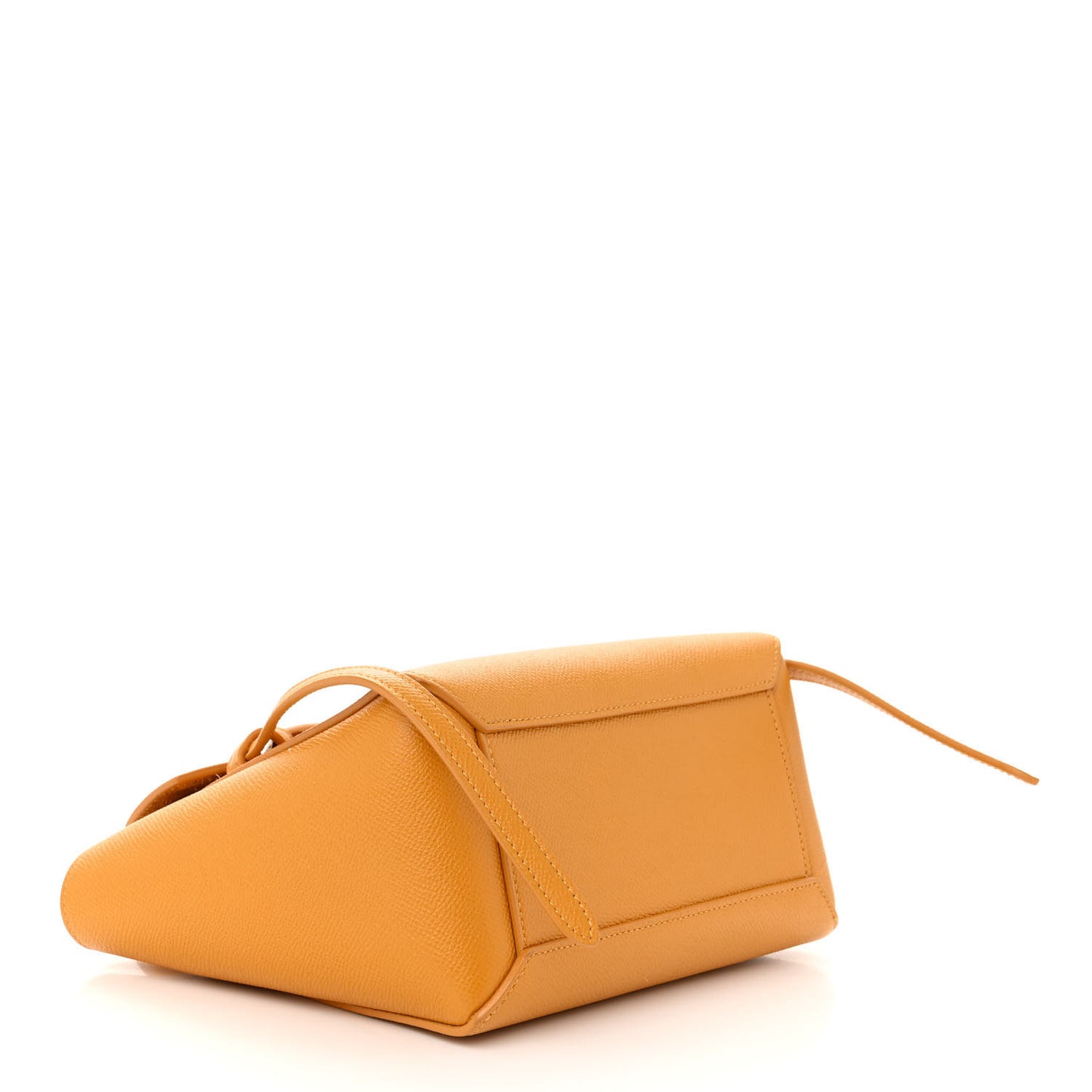 Grained Calfskin Nano Belt Bag Sunflower