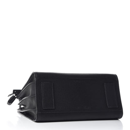 Saint Laurent Grained Calfskin Small Supple Sac De Jour Black 4 of 9
