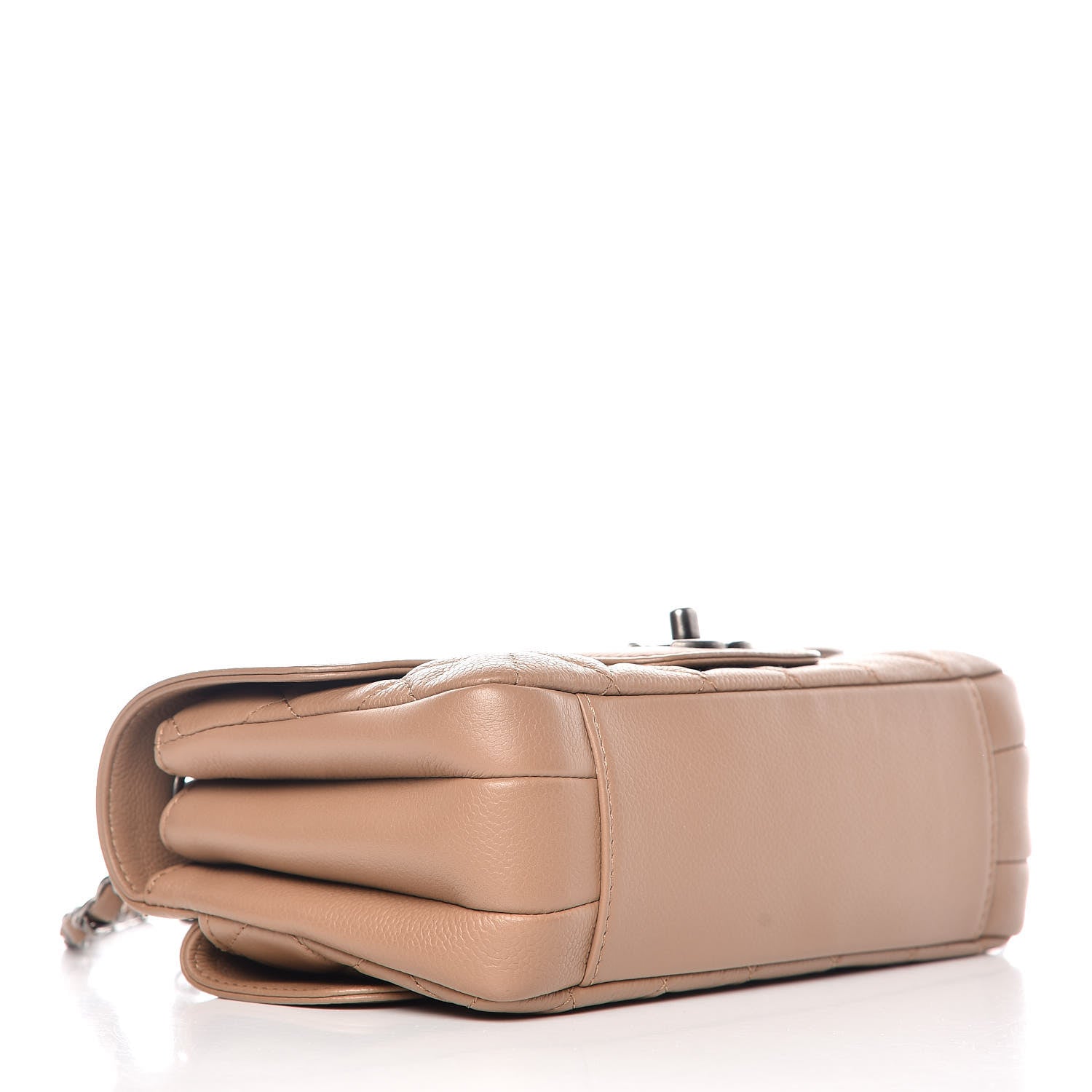 Chanel Caviar All About Flap Bag Beige 4 of 10