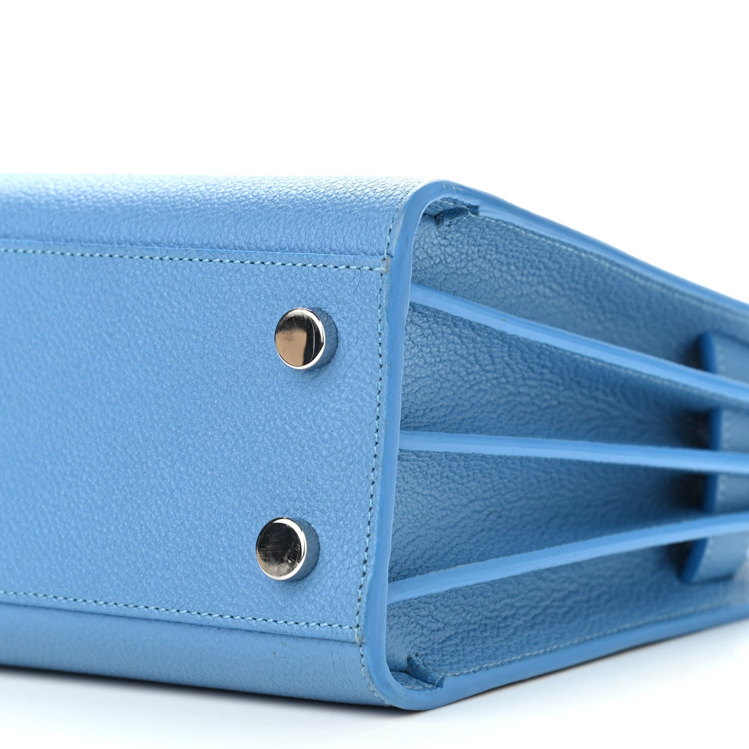 Saint Laurent Grained Calfskin Nano Sac De Jour Blue Clair 16 of 16