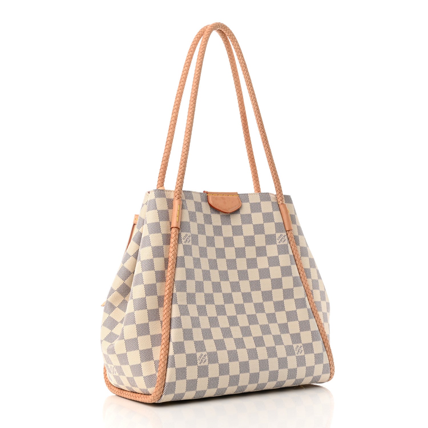 Louis Vuitton Damier Azur Propriano Rose Ballerine 2 of 9