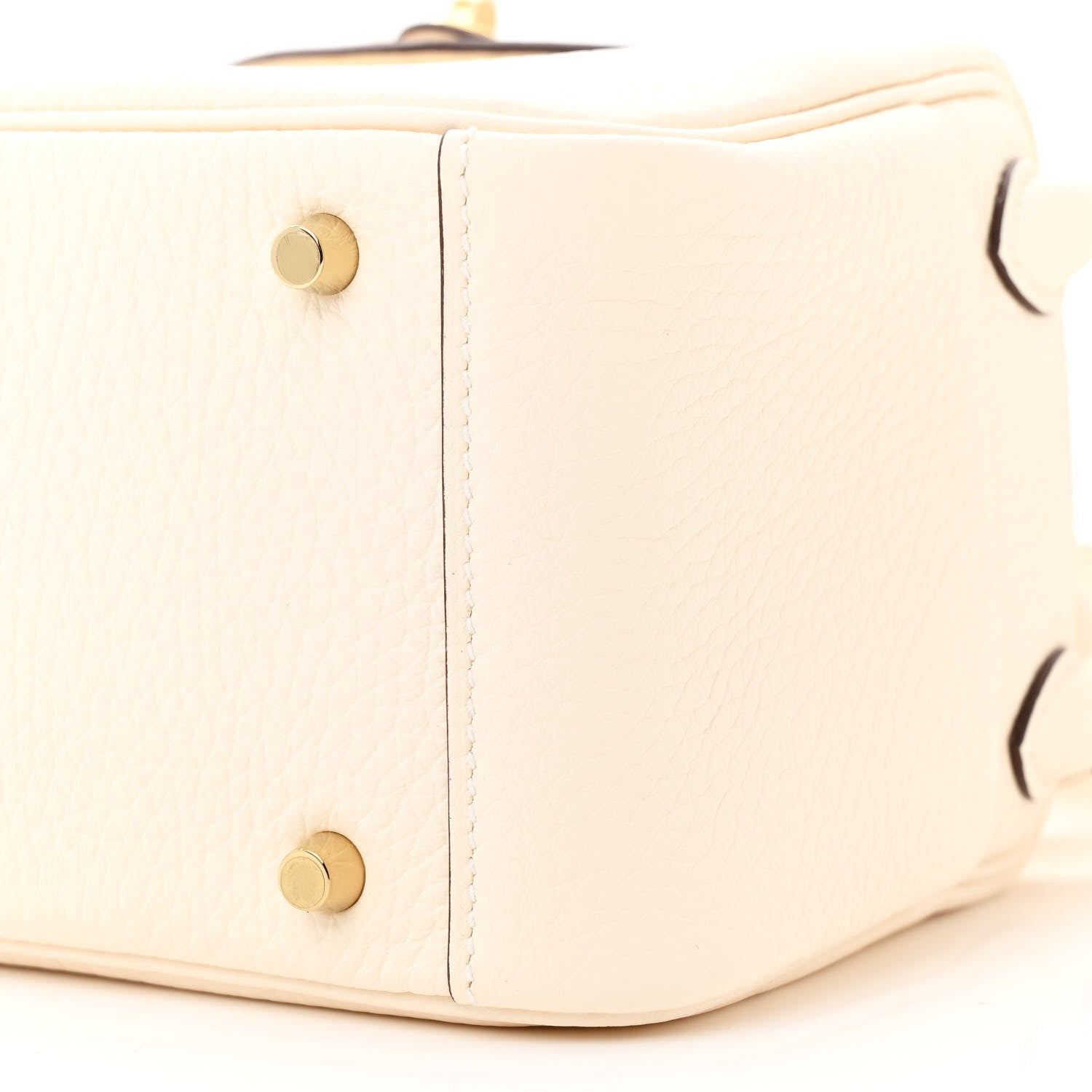 Hermes Taurillon Clemence Mini Lindy 20 Nata 10 of 11