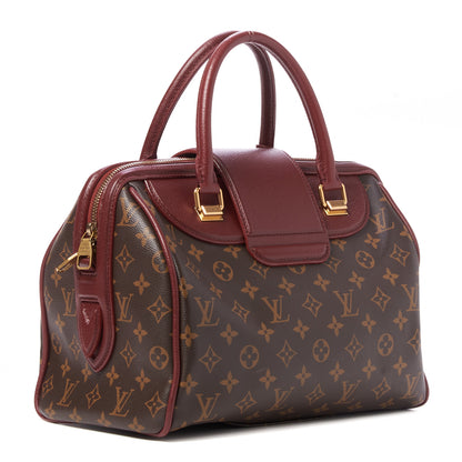 Louis Vuitton Monogram Golden Arrow Speedy Burgundy 3 of 9