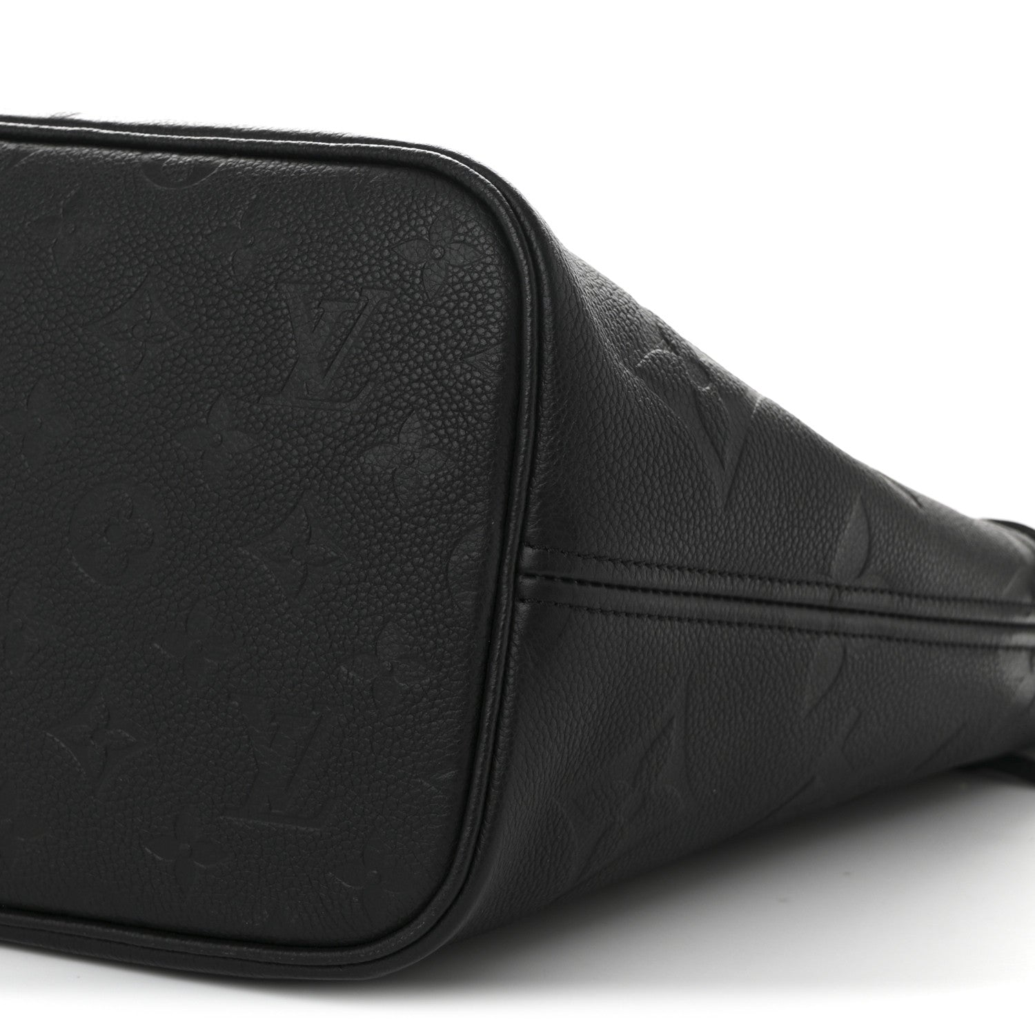 Louis Vuitton Empreinte Monogram Giant Neverfull MM Black 11 of 12