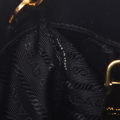 Prada Saffiano Medium Galleria Double Zip Tote Black 8 of 10