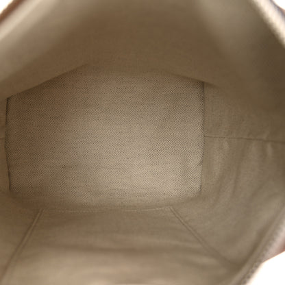 Loewe Supple Smooth Calfskin Jacquard Small Cubi Crossbody Bag Tan 5 of 10