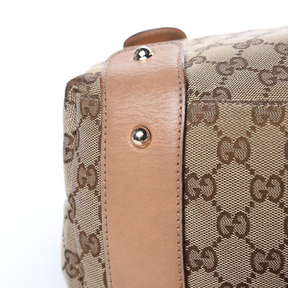 Gucci Monogram Medium Pelham Shoulder Bag Beige 10 of 17