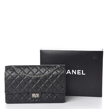 Chanel Aged Calfskin Quilted 2.55 Reissue 226 Flap Black 10 of 10