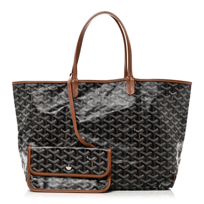 Goyard Goyardine Saint Louis PM Black Gold 1 of 11