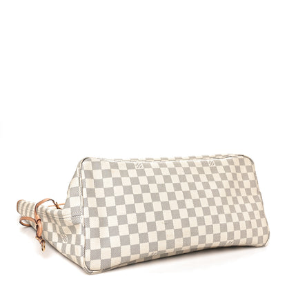 Louis Vuitton Damier Azur Neo Neverfull GM Rose Ballerine 5 of 11