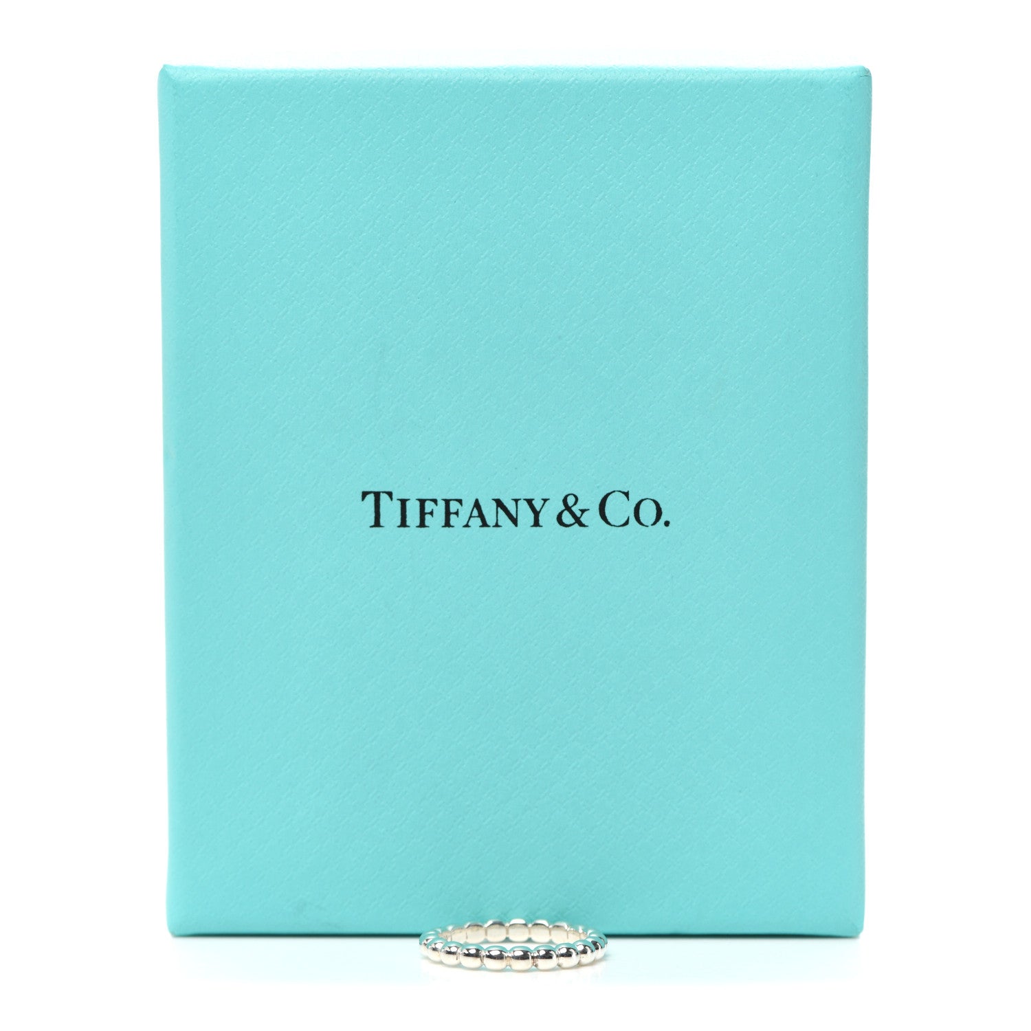 Tiffany Sterling Silver Ball Ring 50 5.5 5 of 5