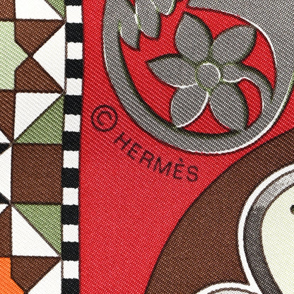 Hermes Silk Les Jardins D'Andalouise Scarf 90 3 of 4