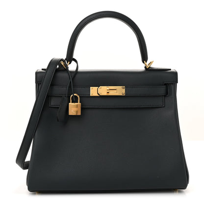 Hermes Evercolor Kelly Retourne 28  Vert Rousseau 1 of 12