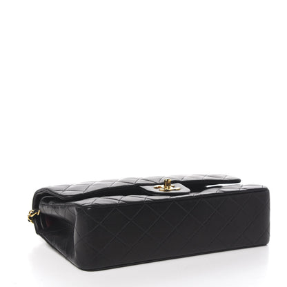 Chanel Lambskin Quilted Medium Double Flap Black 3 of 10
