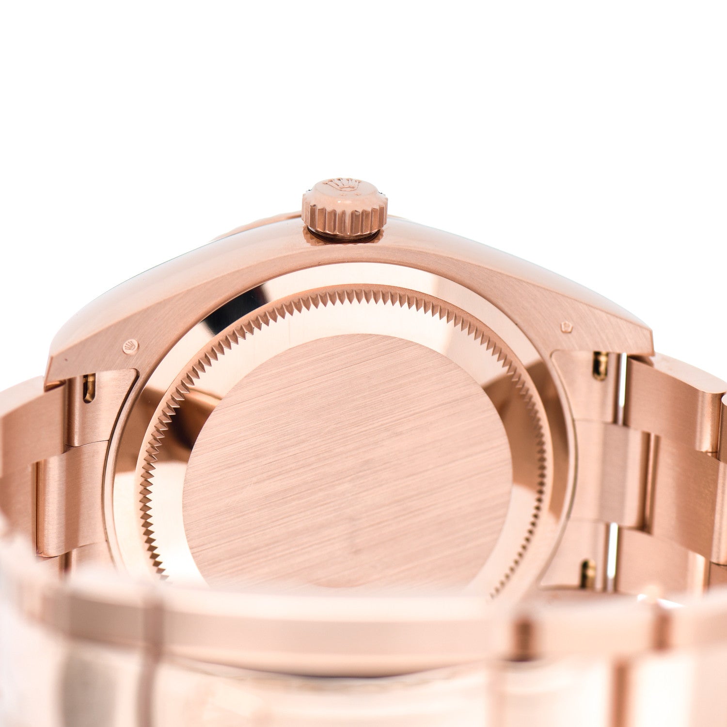 Rolex 18K Everose Gold 42mm Oyster Perpetual Sky-Dweller Watch White 326935 4 of 5