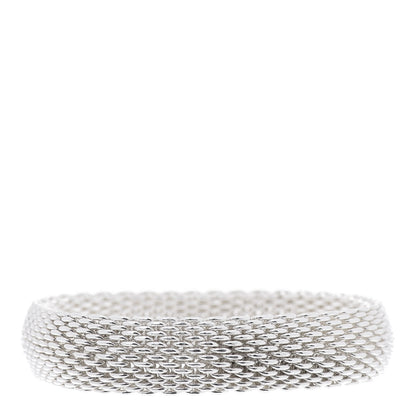 Tiffany Sterling Silver Somerset Mesh Bracelet 3 of 4