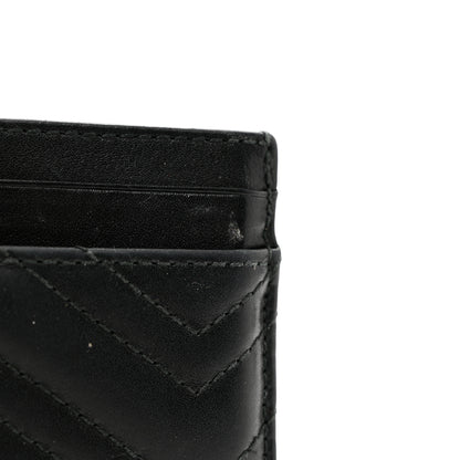 Gucci Calfskin Matelasse GG Marmont Card Holder Black 8 of 8