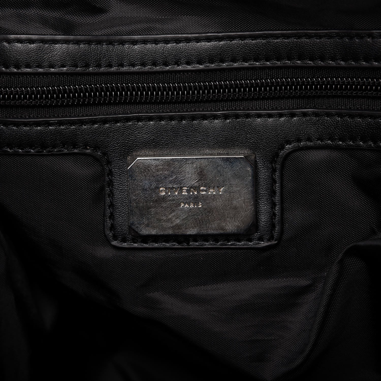 Givenchy Nylon Calfskin Studded Backpack Black 8 of 10