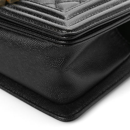 Chanel Caviar Quilted Small Boy Flap Black 9 of 9