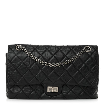 Chanel Aged Calfskin Quilted 2.55 Reissue 226 Flap Black 1 of 16
