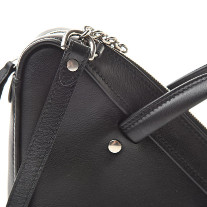 Balenciaga Calfskin XS Triangle Chain Duffle Black 8 of 11