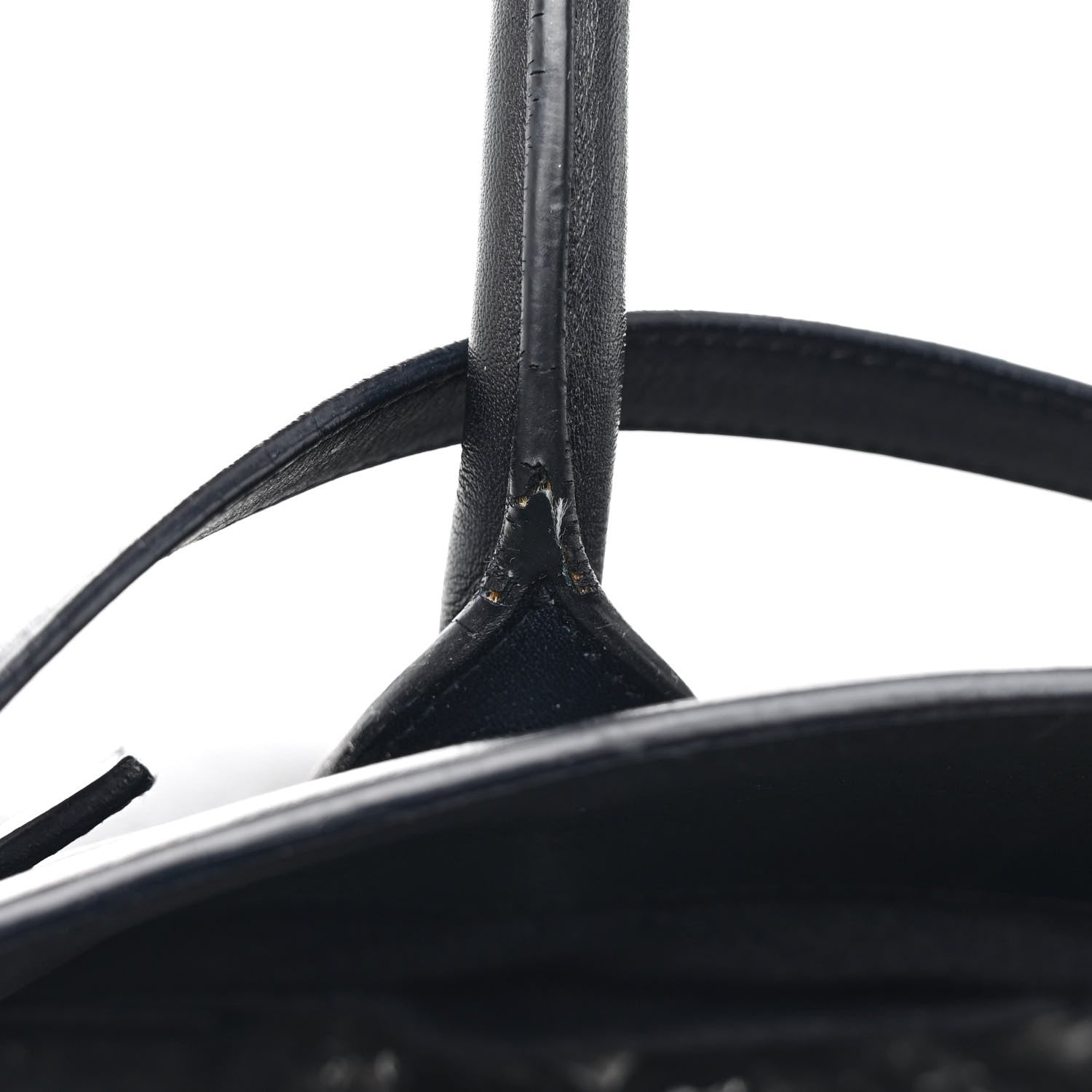 Saint Laurent Calfskin Small Sac De Jour Navy 19 of 26