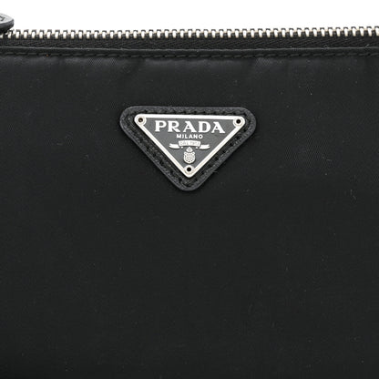 Prada Nylon Saffiano Mini Re-Edition 2005 Bag Black 9 of 12