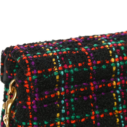Saint Laurent Tweed Toy Loulou Shoulder Bag Black 15 of 17
