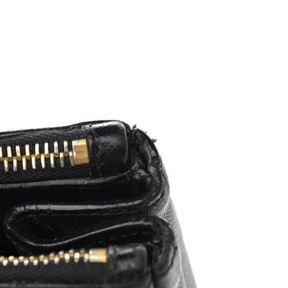 Prada Saffiano Large Galleria Double Zip Tote Black 23 of 29