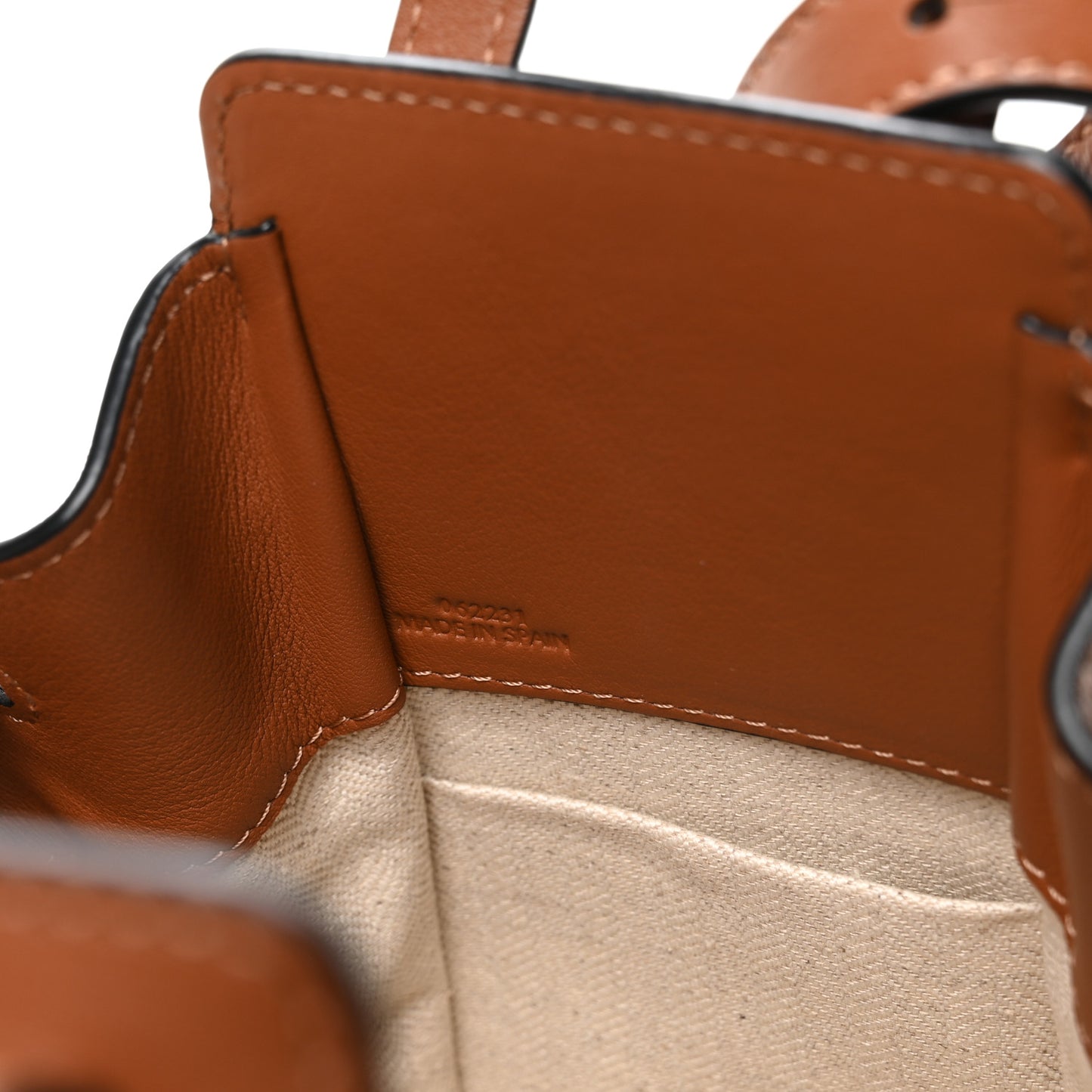 Calfskin Mini Hammock Shoulder Bag Tan