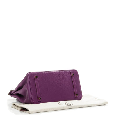 Hermes Togo Birkin 30 Anemone 5 of 22