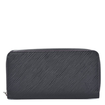 Louis Vuitton Epi Zippy Wallet Black Hot Pink 1 of 7