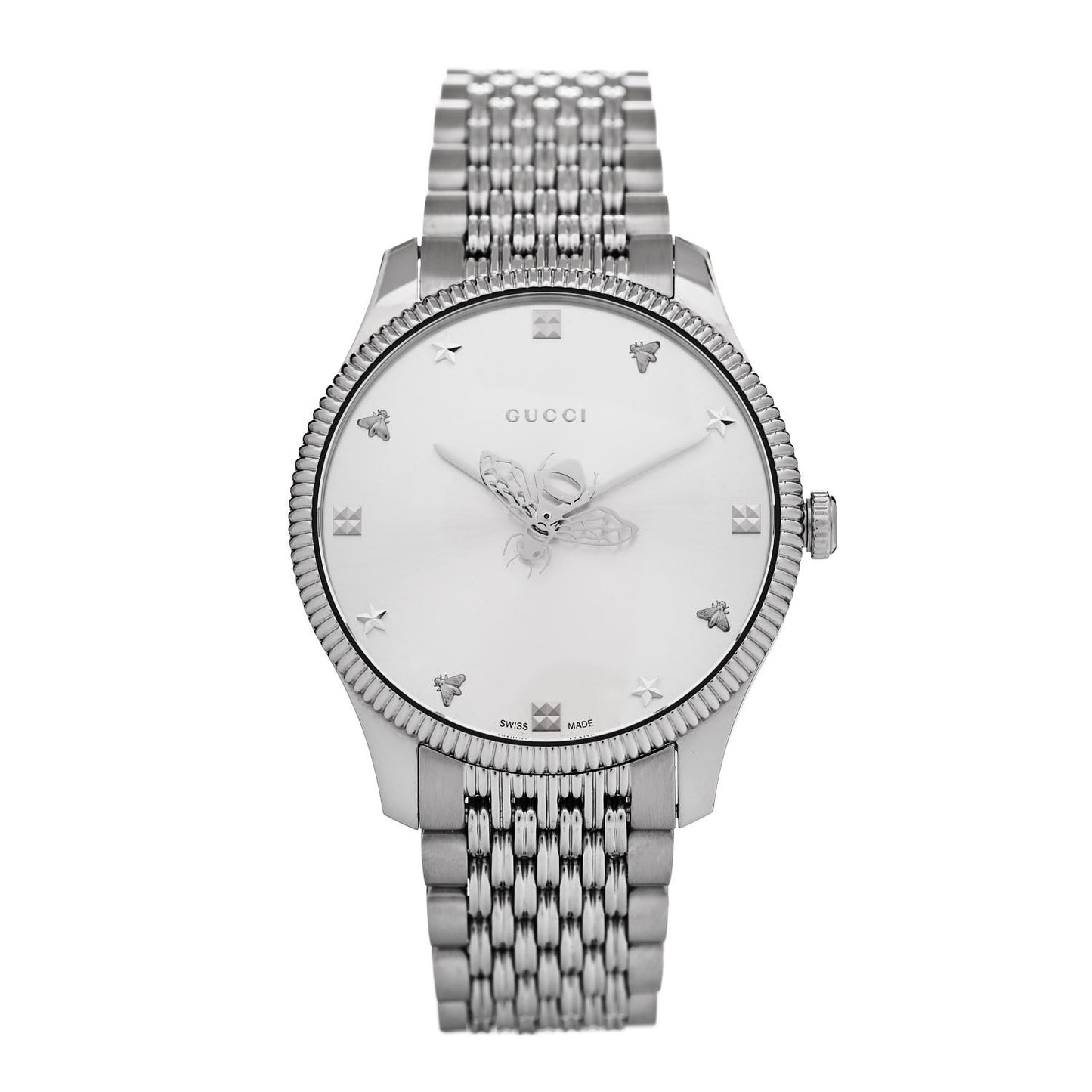 Stainless Steel 36mm G-Timeless Bee Quartz Watch