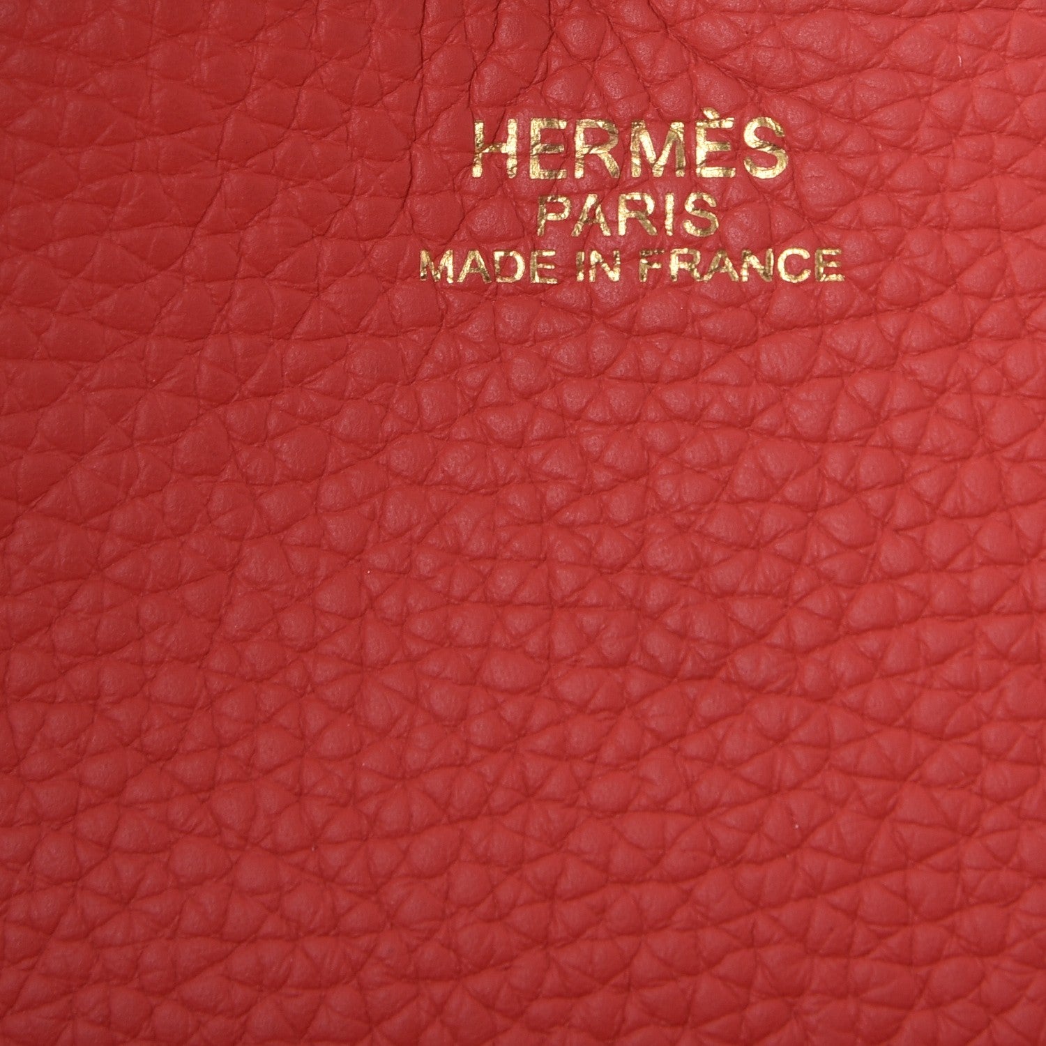 Hermes Taurillon Clemence Double Sens 45 Reversible Tote Rubis Bougainvillea 10 of 11