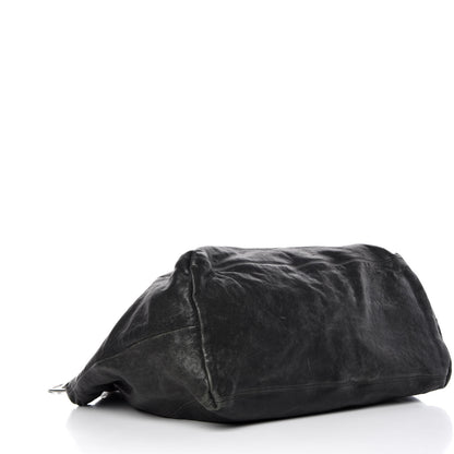 Chanel Distressed Caviar XL Coco Cabas Black 4 of 18