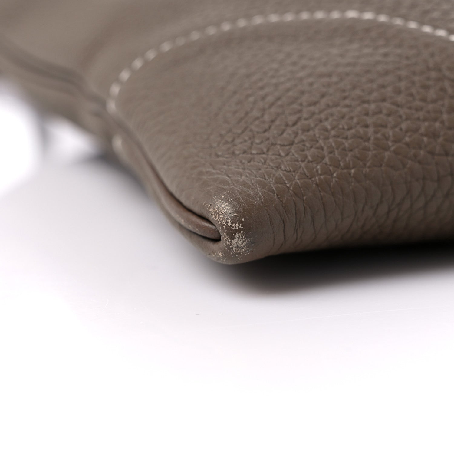 Hermes Taurillon Clemence SilkyCity 33 Etoupe 7 of 8