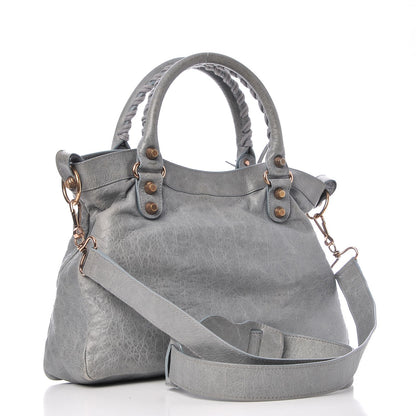 Balenciaga Agneau Giant 12 Rose Gold Hardware Town Ardoise 3 of 9