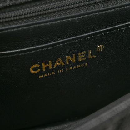 Chanel Caviar Quilted Mini Top Handle Rectangular Flap Black 6 of 14