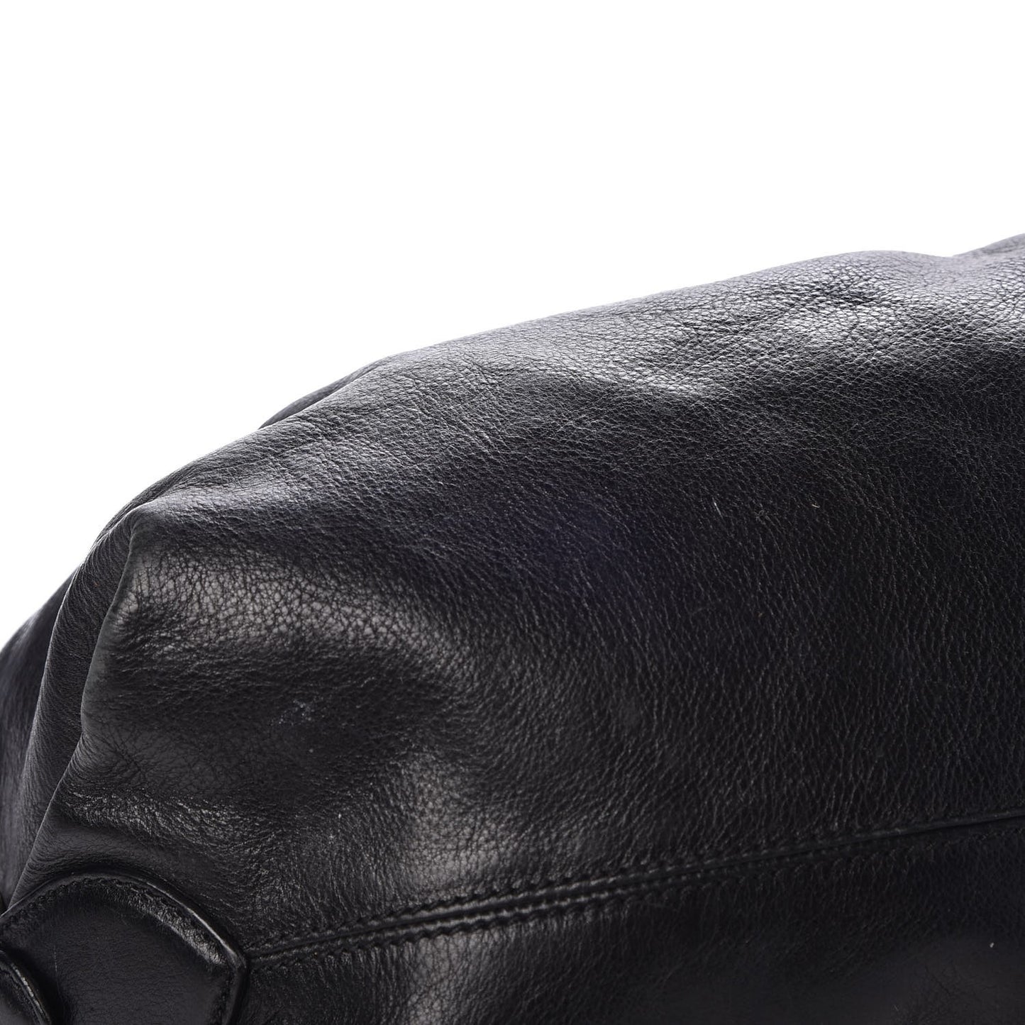 Vitello Palma Doctor B Hobo Bag Black
